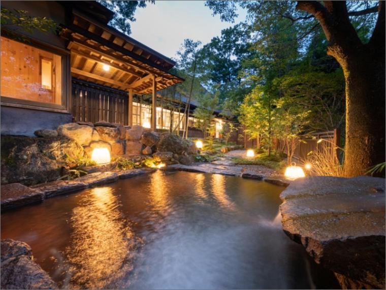 Hotel Nihon-No-Ashitaba Yufu Esterno foto